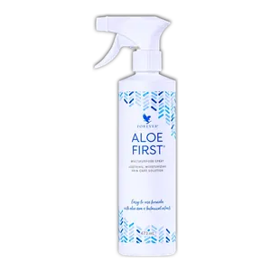 Aloe First — spray calmant cu 81% gel de aloe vera, flacon de 473 ml cu pulverizator