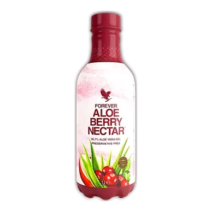 Forever Aloe Berry Nectar — băutură cu 90,7% gel de aloe vera, merișoare și mere, 1 litru