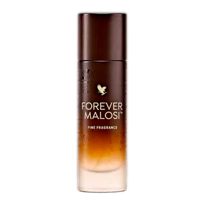 Forever Malosi — parfum masculin Forever, flacon de sticlă în degradé maro